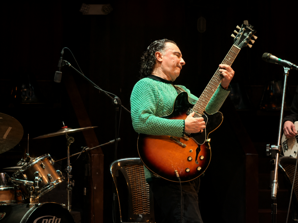 Washo Flores presenta su nuevo álbum. Foto: Santiago Aguilar Morán