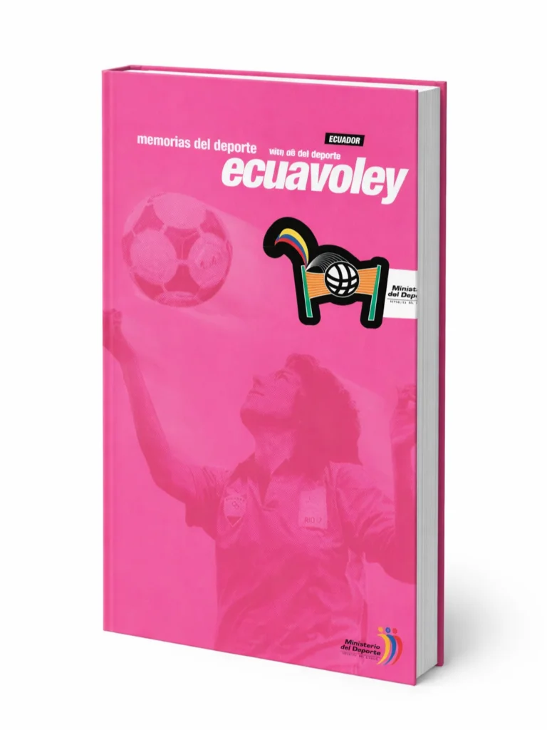 Portada de Memoria del deporte Ecuavoley